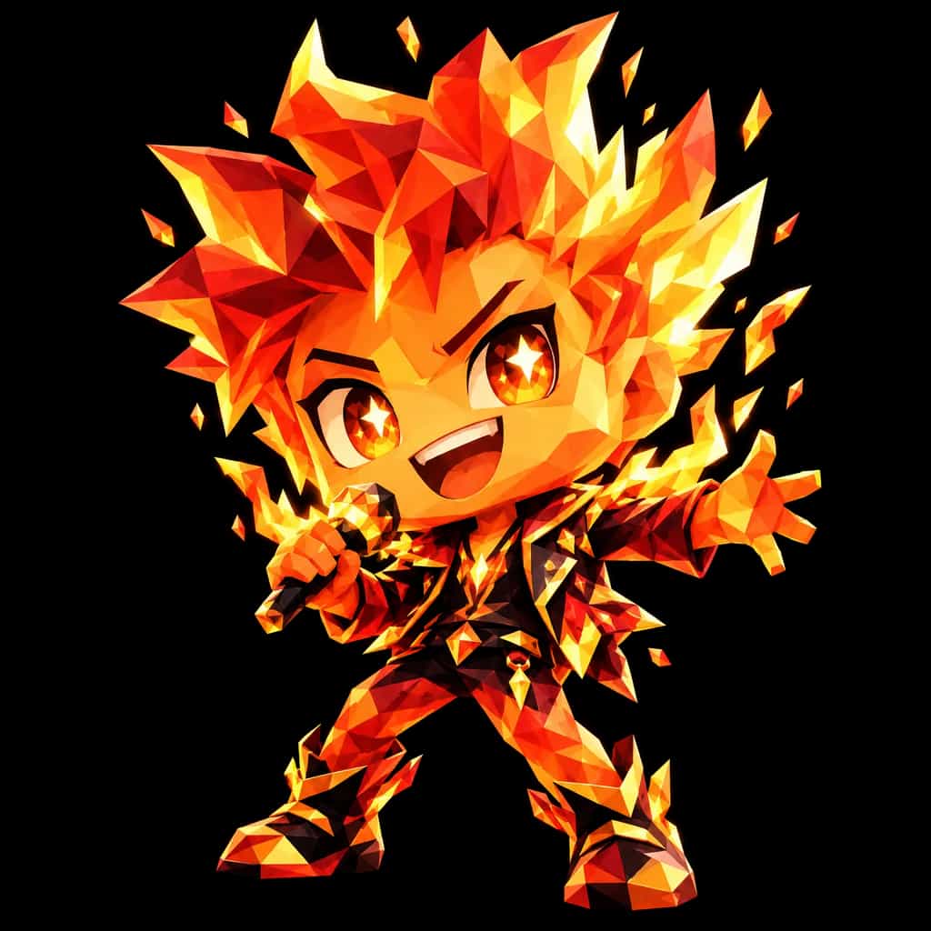 The Fire Maverick, a fire guardian spirit