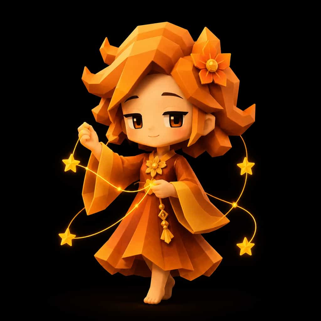 The Fire Weaver, a fire guardian spirit