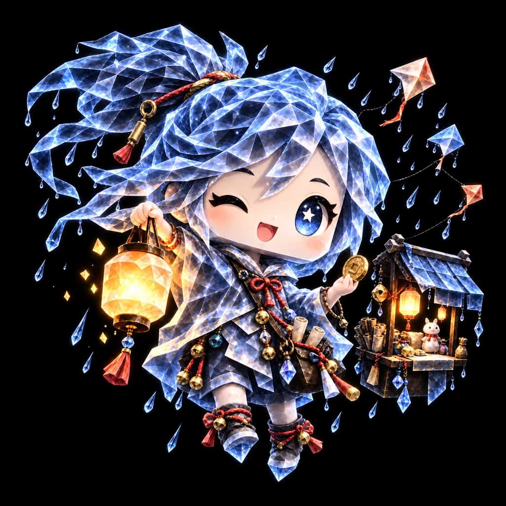 The Water Trader, a water guardian spirit