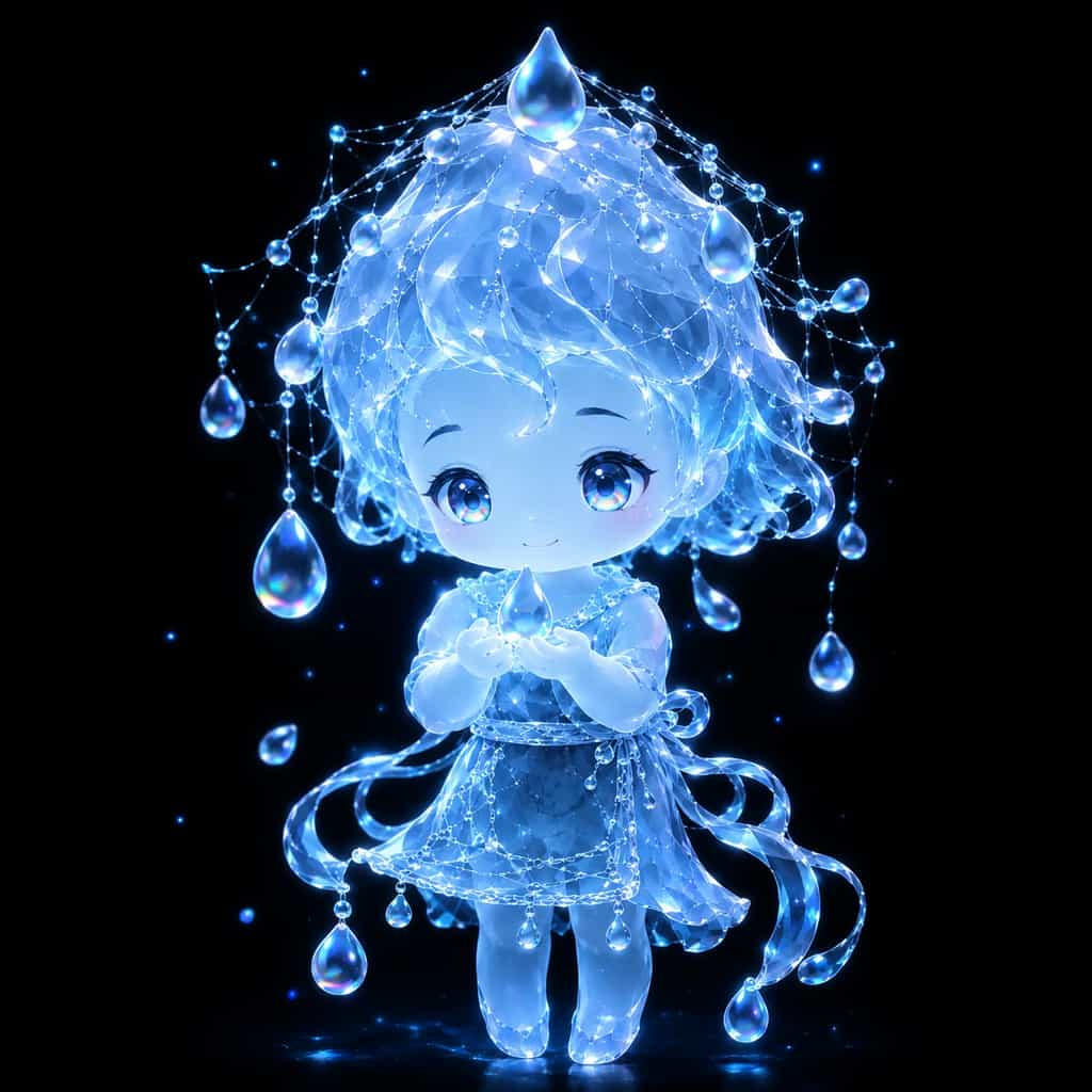 The Water Artisan, a water guardian spirit