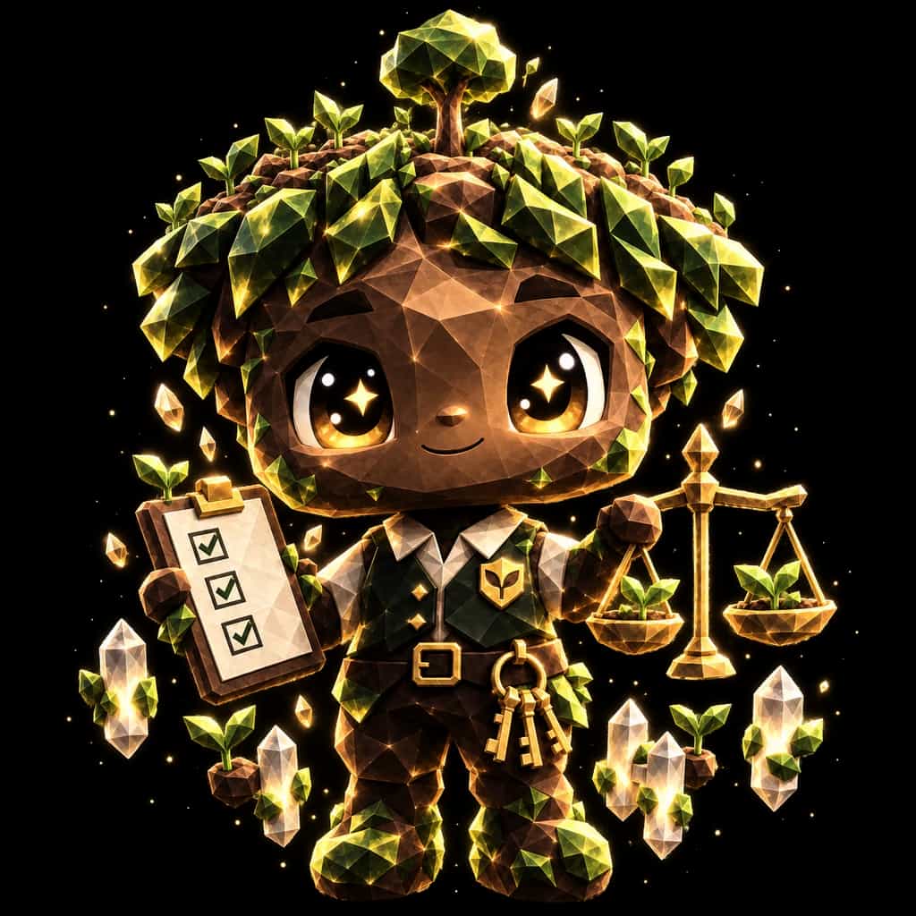 The Earth Warden, a earth guardian spirit