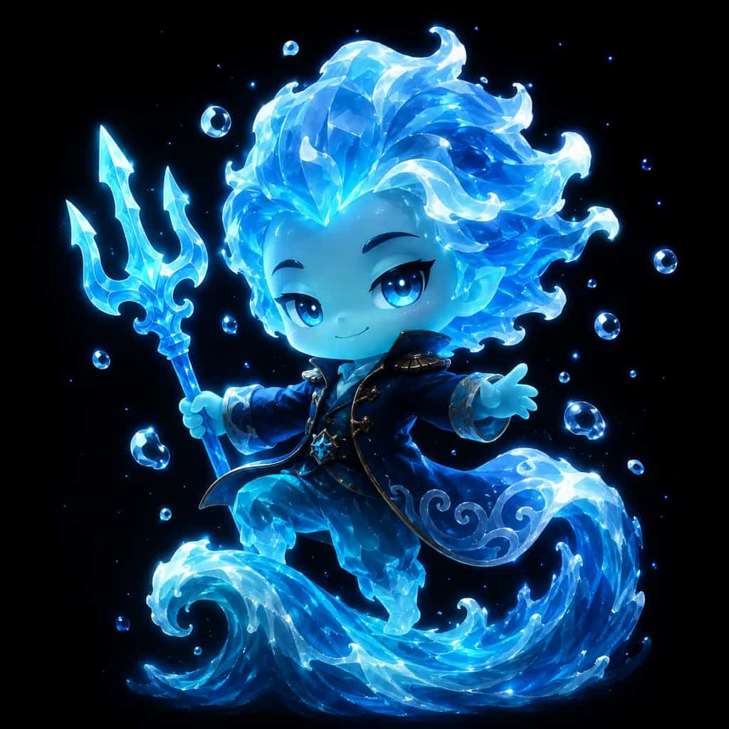 The Water Voyager, a water guardian spirit