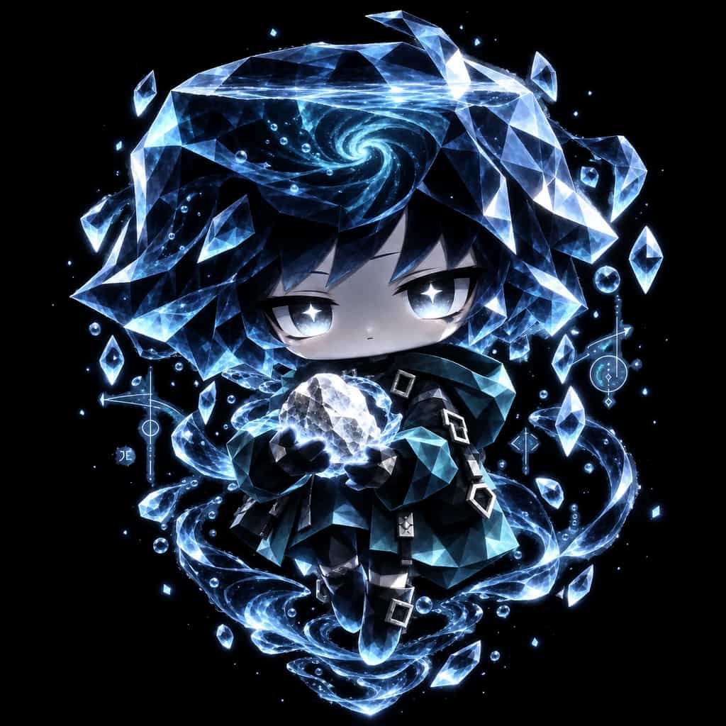 The Water Mystic, a water guardian spirit