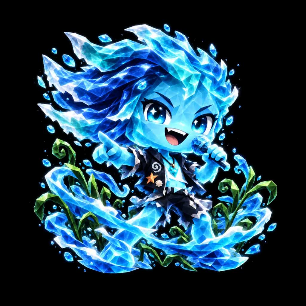 The Water Rebel, a water guardian spirit