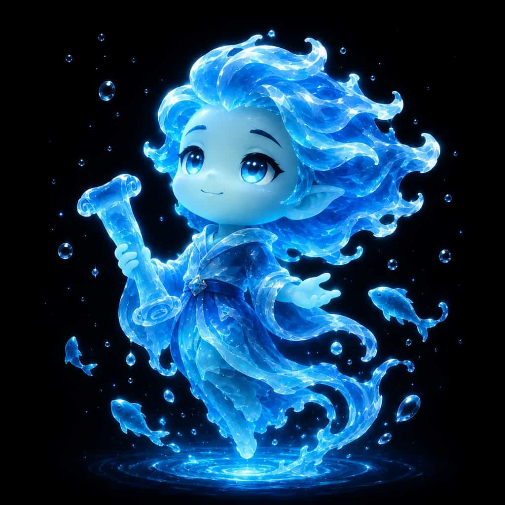 The Water Poet, a water guardian spirit