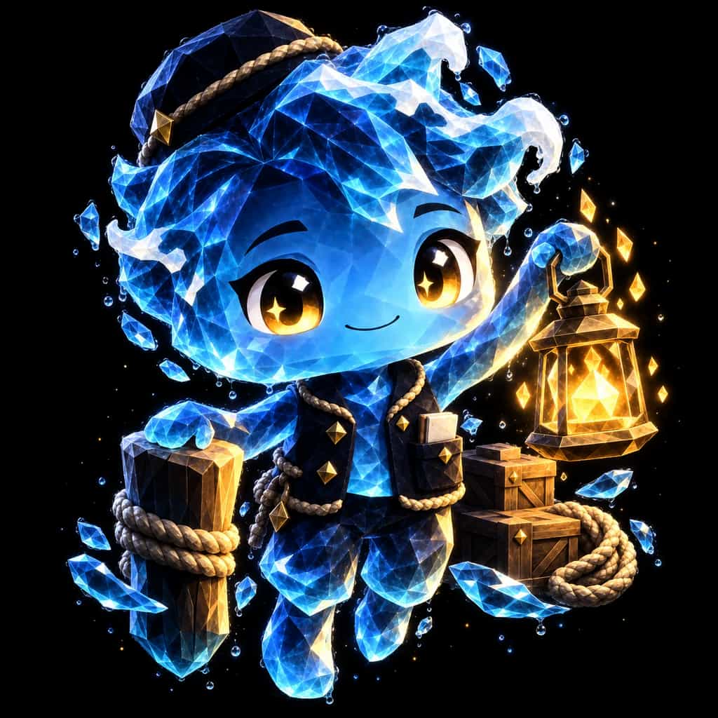 The Water Builder, a water guardian spirit