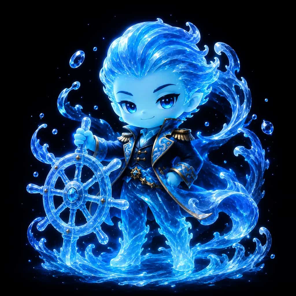 The Water Captain, a water guardian spirit
