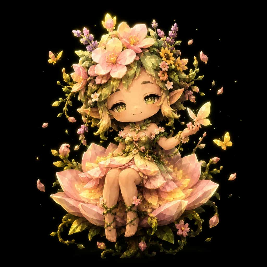 The Wood Dreamer, a wood guardian spirit