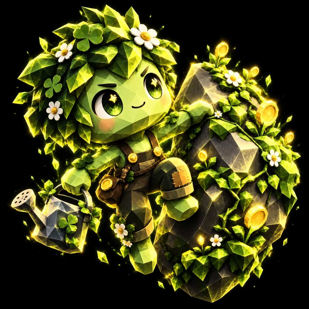 The Wood Gardener, a wood guardian spirit