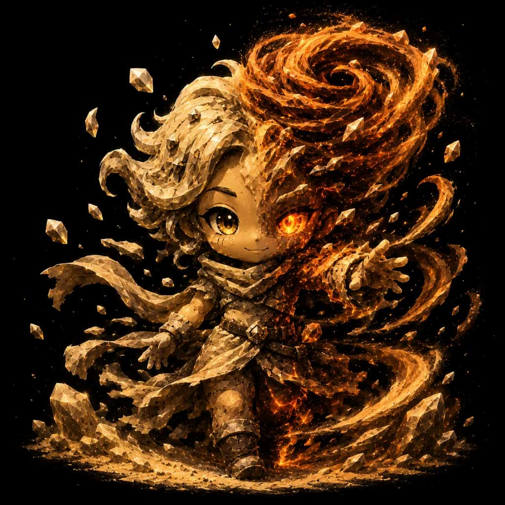 The Earth Wildcard, a earth guardian spirit