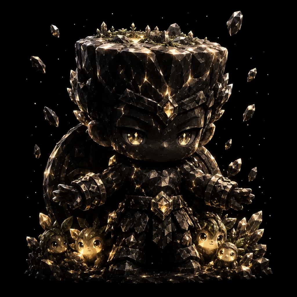 The Earth Builder, a earth guardian spirit