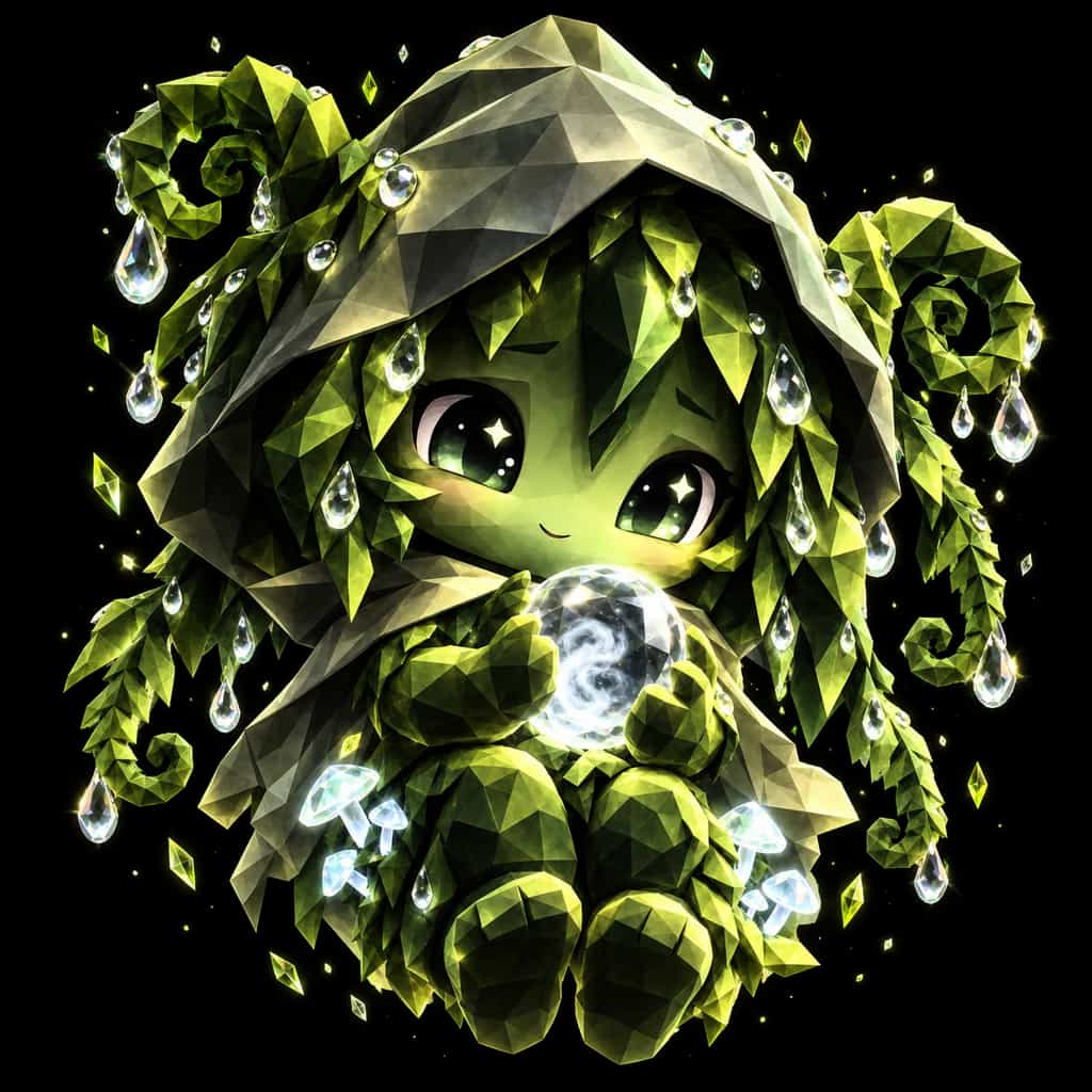 The Wood Mystic, a wood guardian spirit